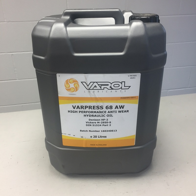 Varol Varpress 68 Hydraulic Oil (20LITRE)